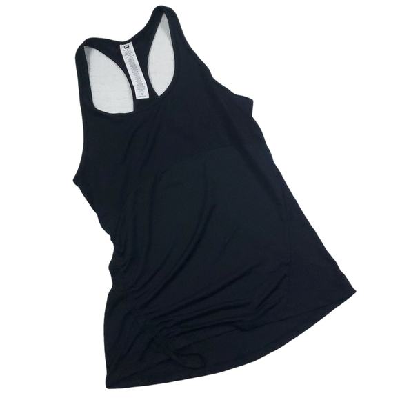 Fabletic Racerback Athletic Black Cashel Curved Running Fitness Racerback Tank S - Picture 2 of 12